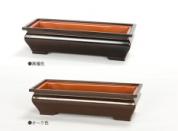 角香炉 プラスチック 黒檀色・オーク色