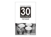 ローソク ティーライト　アルミキャップキャンドル30個