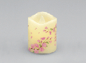 LED キャンドル　いろはあかり  桜  高6.5cm　