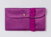 念珠入 ポリエステル　フリル　ワイン