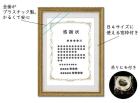 額　A3  賞状用・ゴールド(3)
