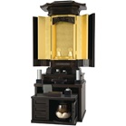 創価学会仏壇 25本黒檀白ゆり+下台の各部位