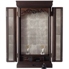 創価学会仏壇 上置 本黒檀正三方 凛白の各部位