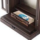 創価学会仏壇 上置 本黒檀正三方 凛白の各部位