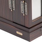 創価学会仏壇 上置 本黒檀正三方 凛白の各部位