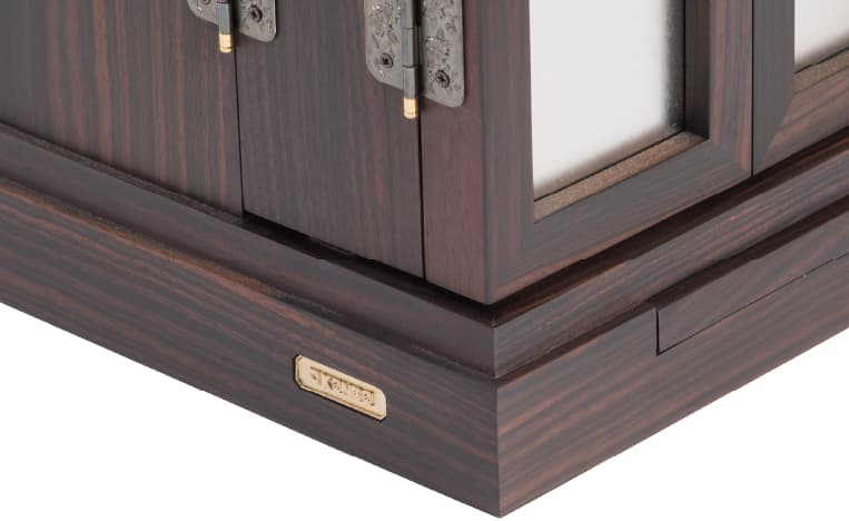 創価学会仏壇 上置 本黒檀正三方 凛白のポイント