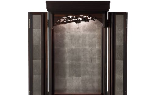 創価学会仏壇 上置 本黒檀正三方 凛白のこだわり・機能