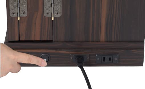 創価学会仏壇 上置 本黒檀正三方 凛白のこだわり・機能