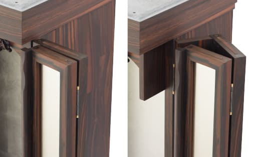 創価学会仏壇 上置 本黒檀正三方 凛白のこだわり・機能