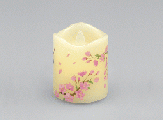LED キャンドル　いろはあかり  桜  高6.5cm　