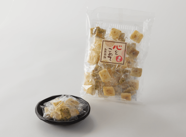 お菓子 創大煎餅 心を込めて