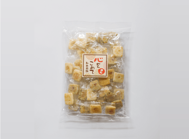 お菓子 創大煎餅 心を込めて
