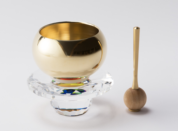 りんセット クリスタル スフィア　クリア